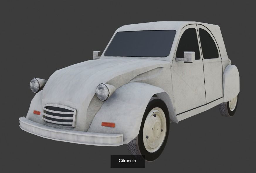 Chilean vehicles set 3D Model Collection_2