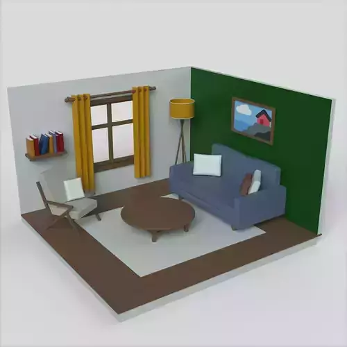 Cartoon room