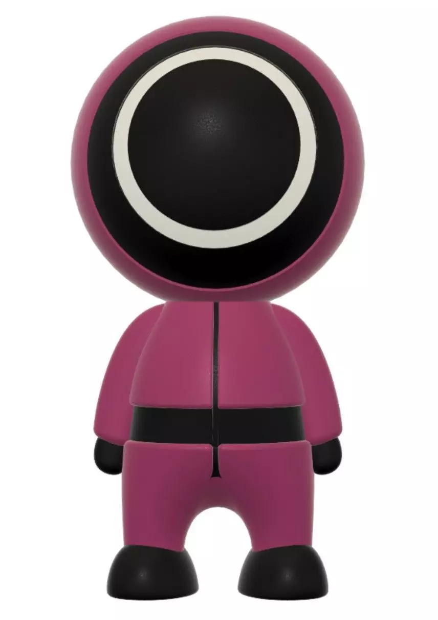 squid game  facilitator 3d printing models 3face figure toy  3D print model_0