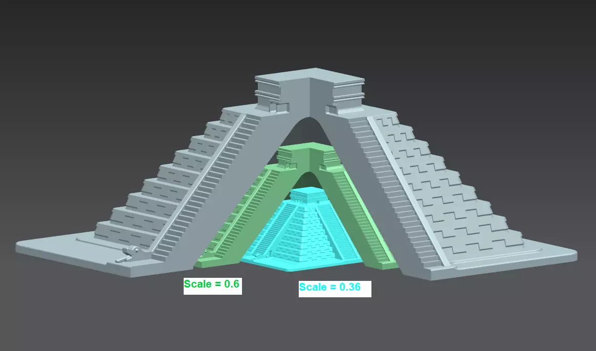 El Castillo - Chichen Itza 3D model_0
