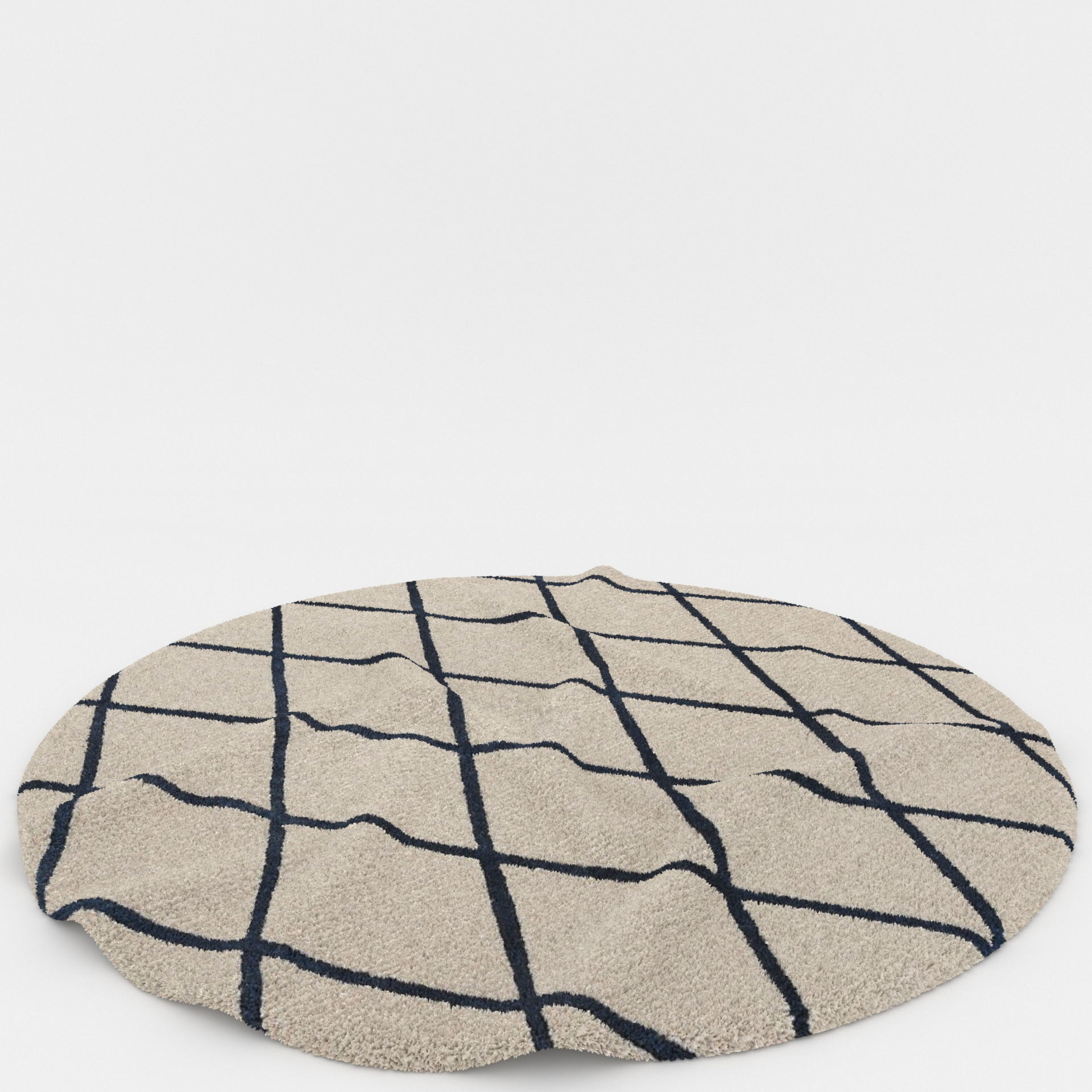 Rugs No 392 Low-poly 3D model_5