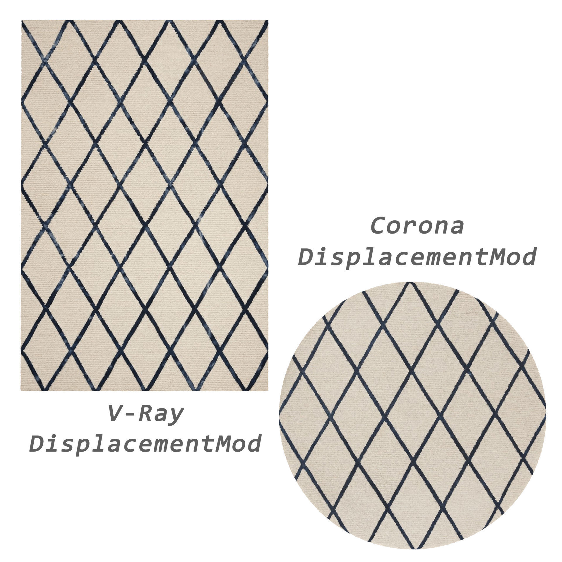 Rugs No 392 Low-poly 3D model_2