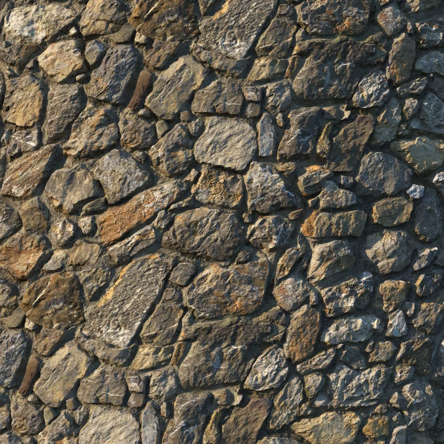 Masonry material 12 8k seamless PBR Texture_0