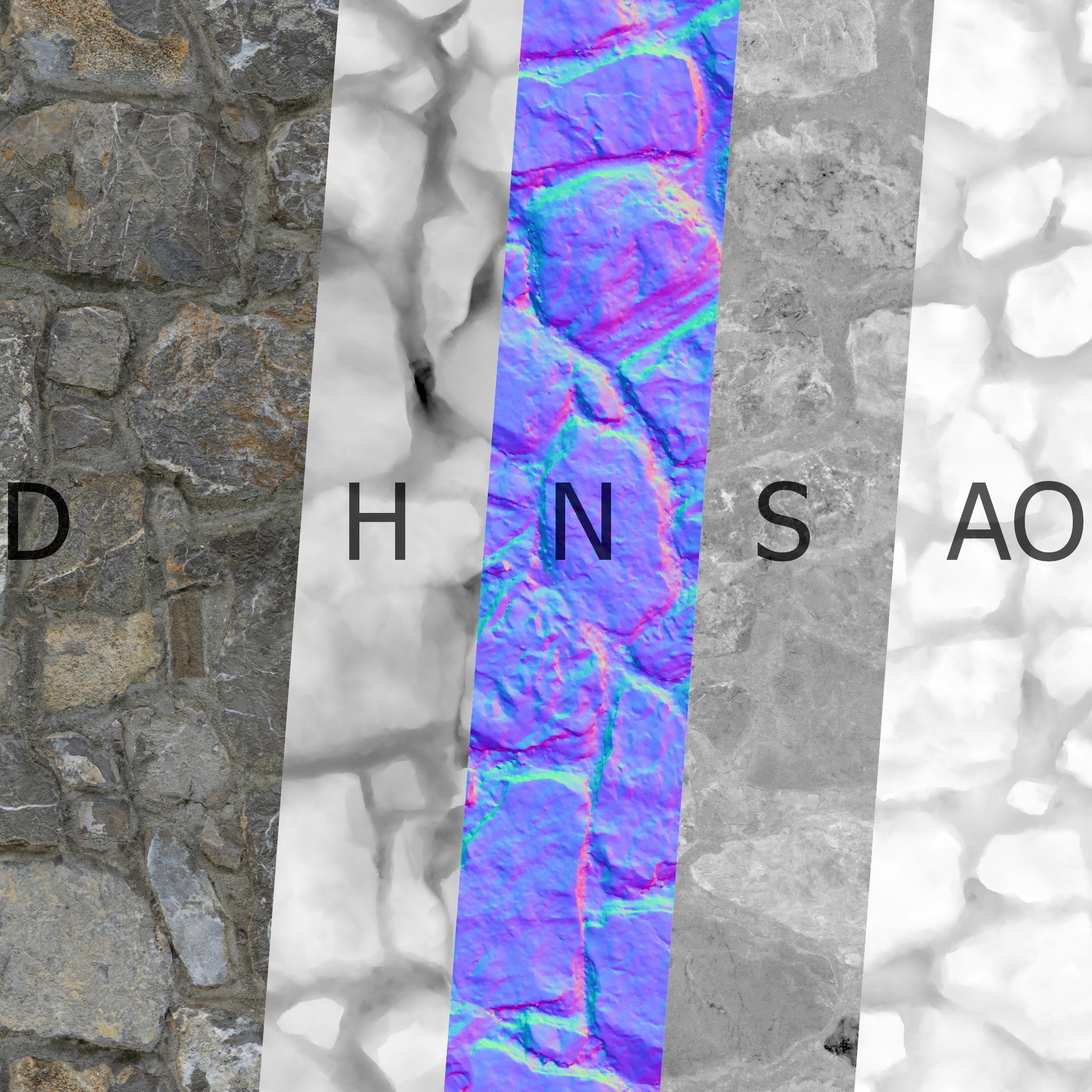 Masonry material 12 8k seamless PBR Texture_9