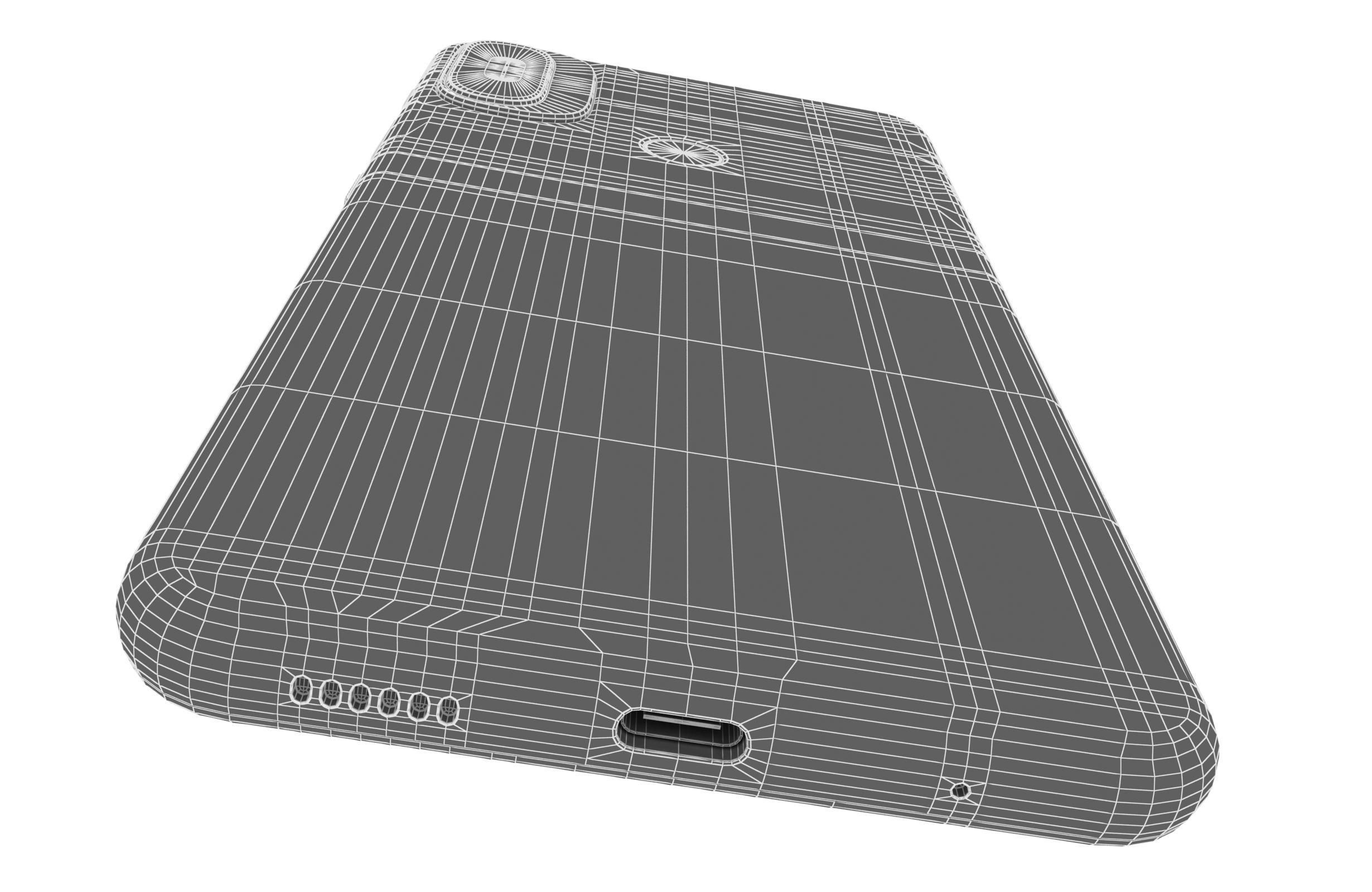 Motorola Moto E20 Blue 3D model_21