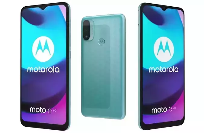 Motorola Moto E20 Blue