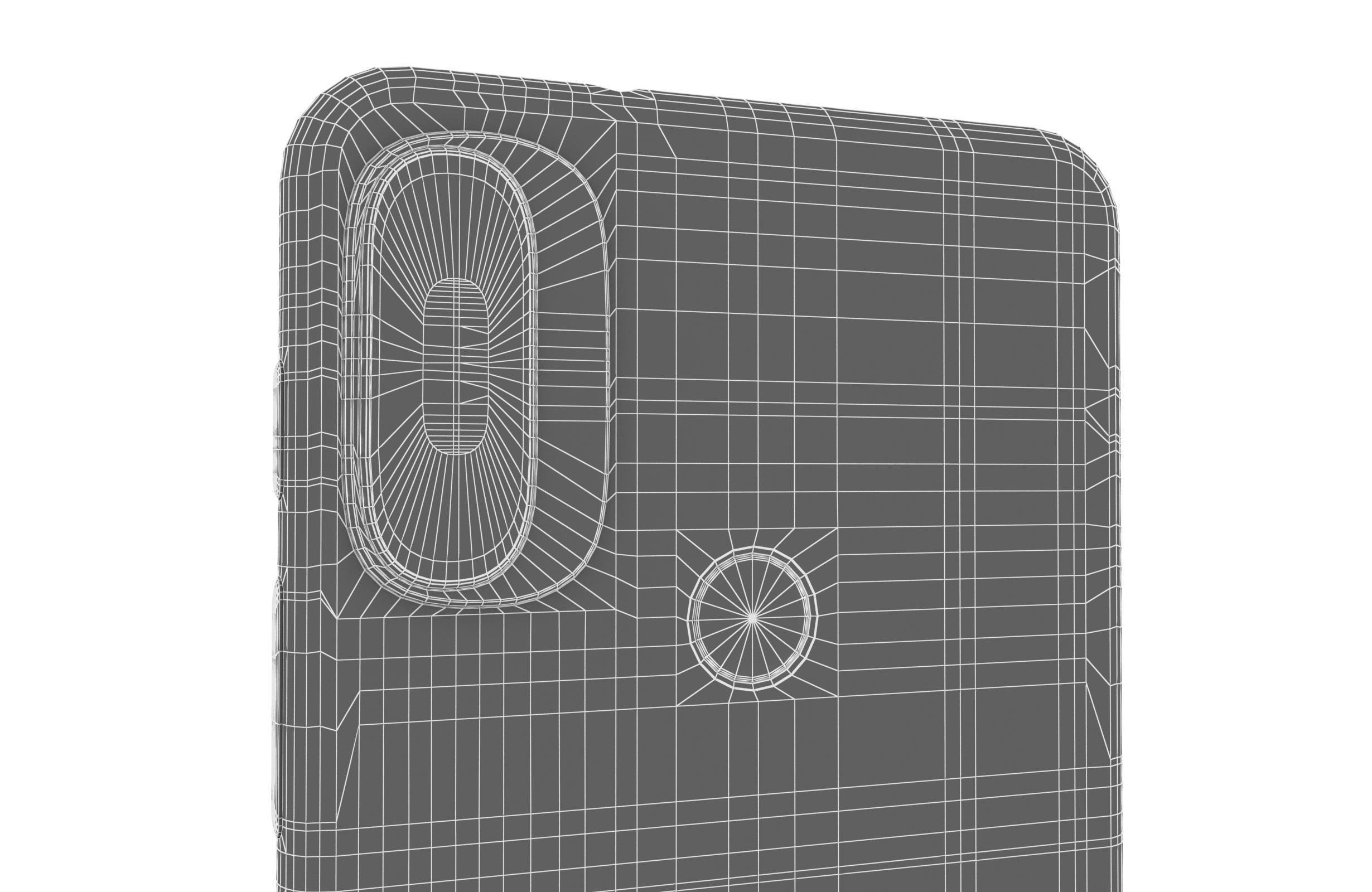 Motorola Moto E20 Blue 3D model_20