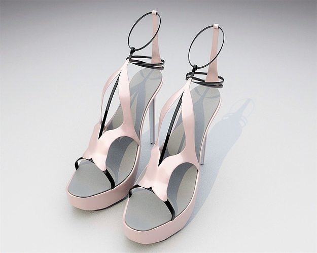 Unique Stylish Shandal Low-poly 3D model