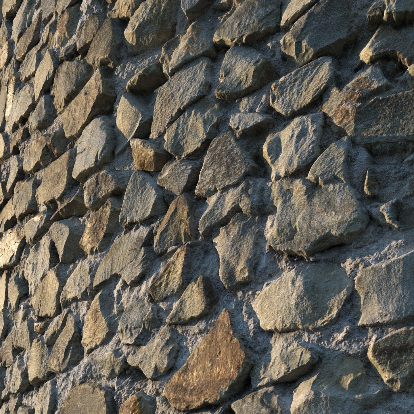 Masonry material 13 8k seamless PBR Texture_2