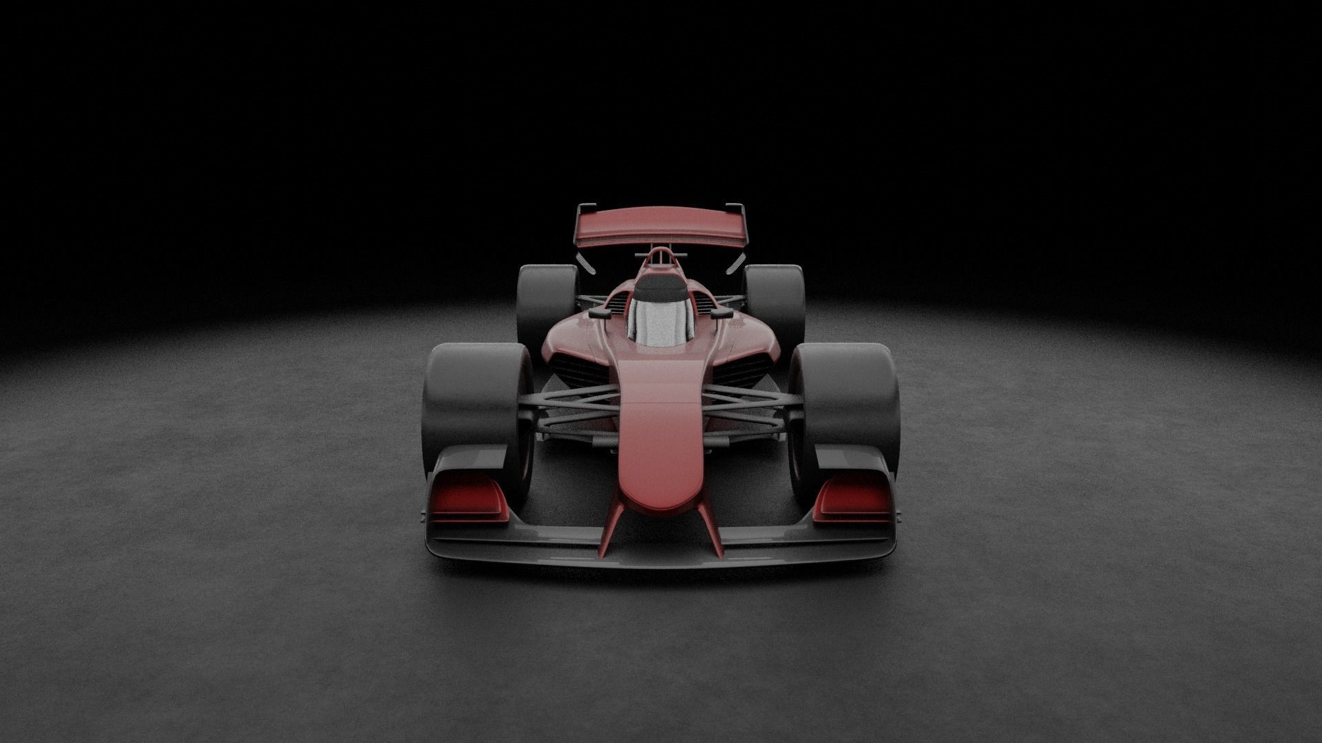V10 R-League Car 3D model_7