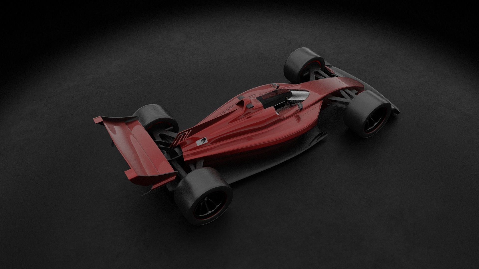 V10 R-League Car 3D model_6