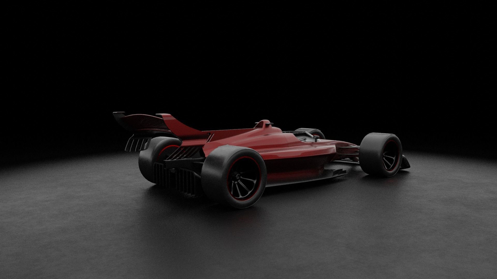 V10 R-League Car 3D model_2