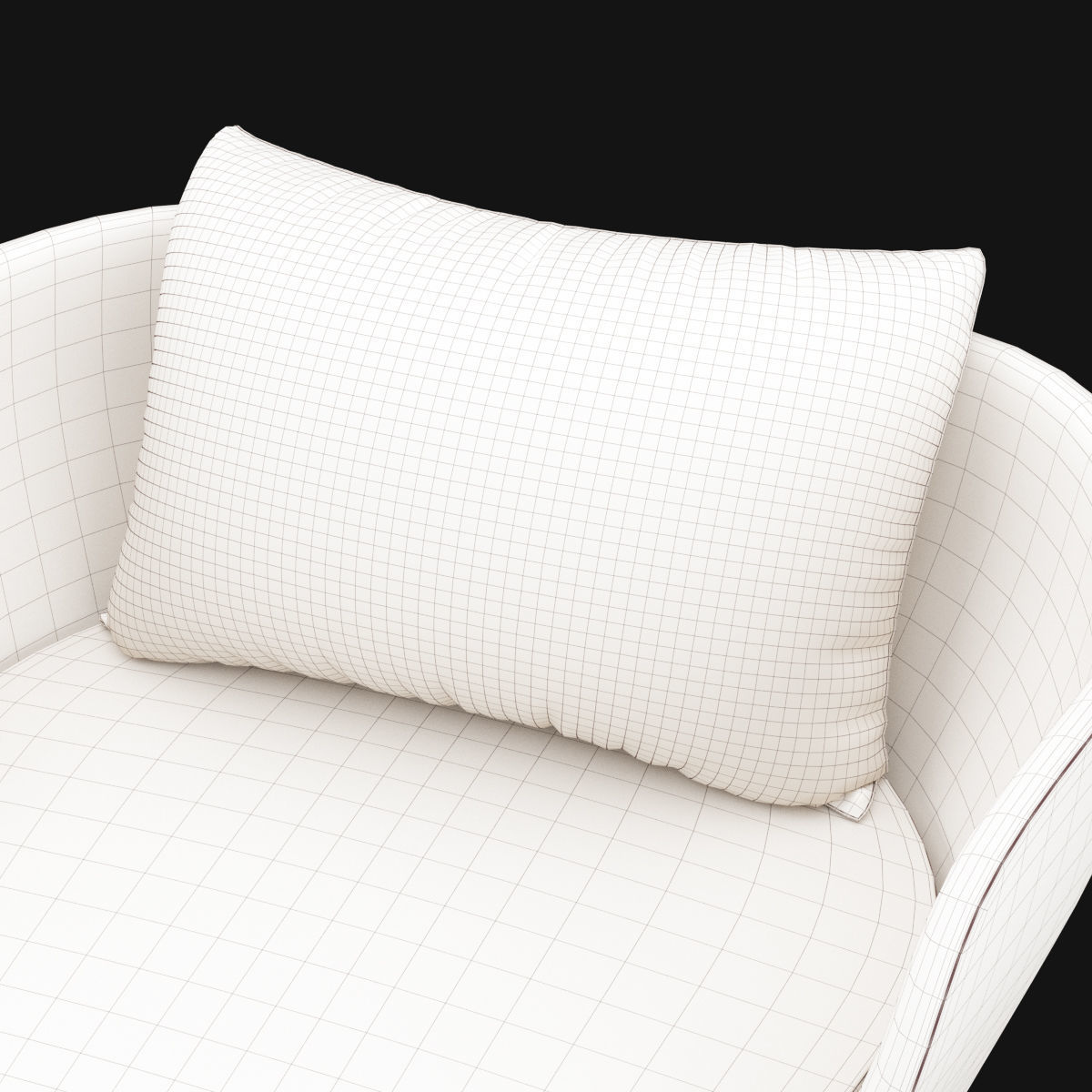 Modern chair 3D model_13