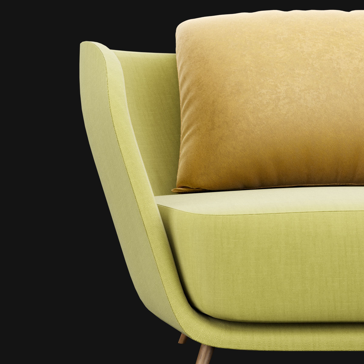 Modern chair 3D model_8