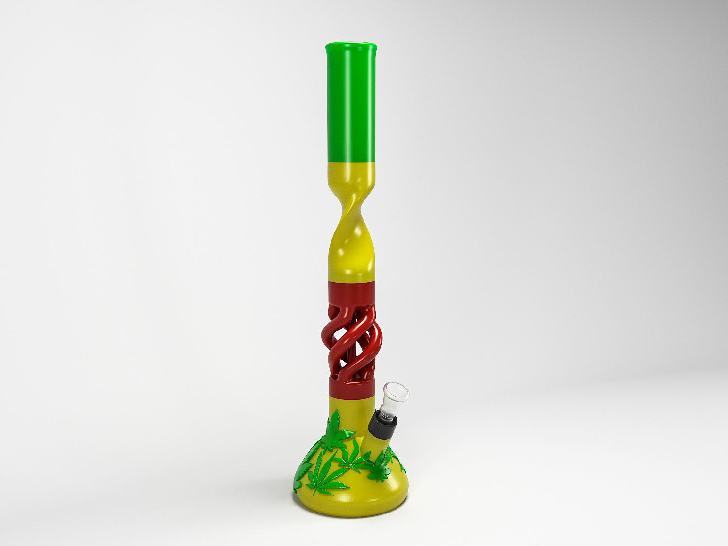 BUILD A CUSTOM BONG - MOUTHPIECE 3D print model_3