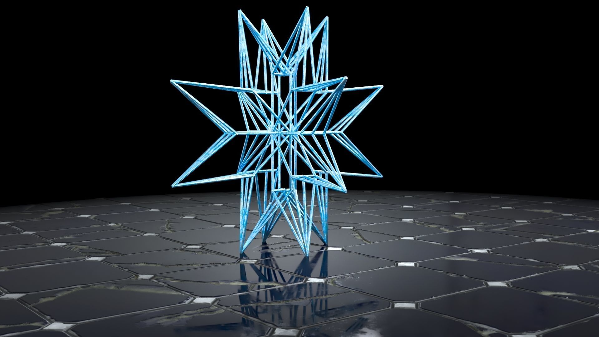 Room decorate ornament Free low-poly 3D model_3