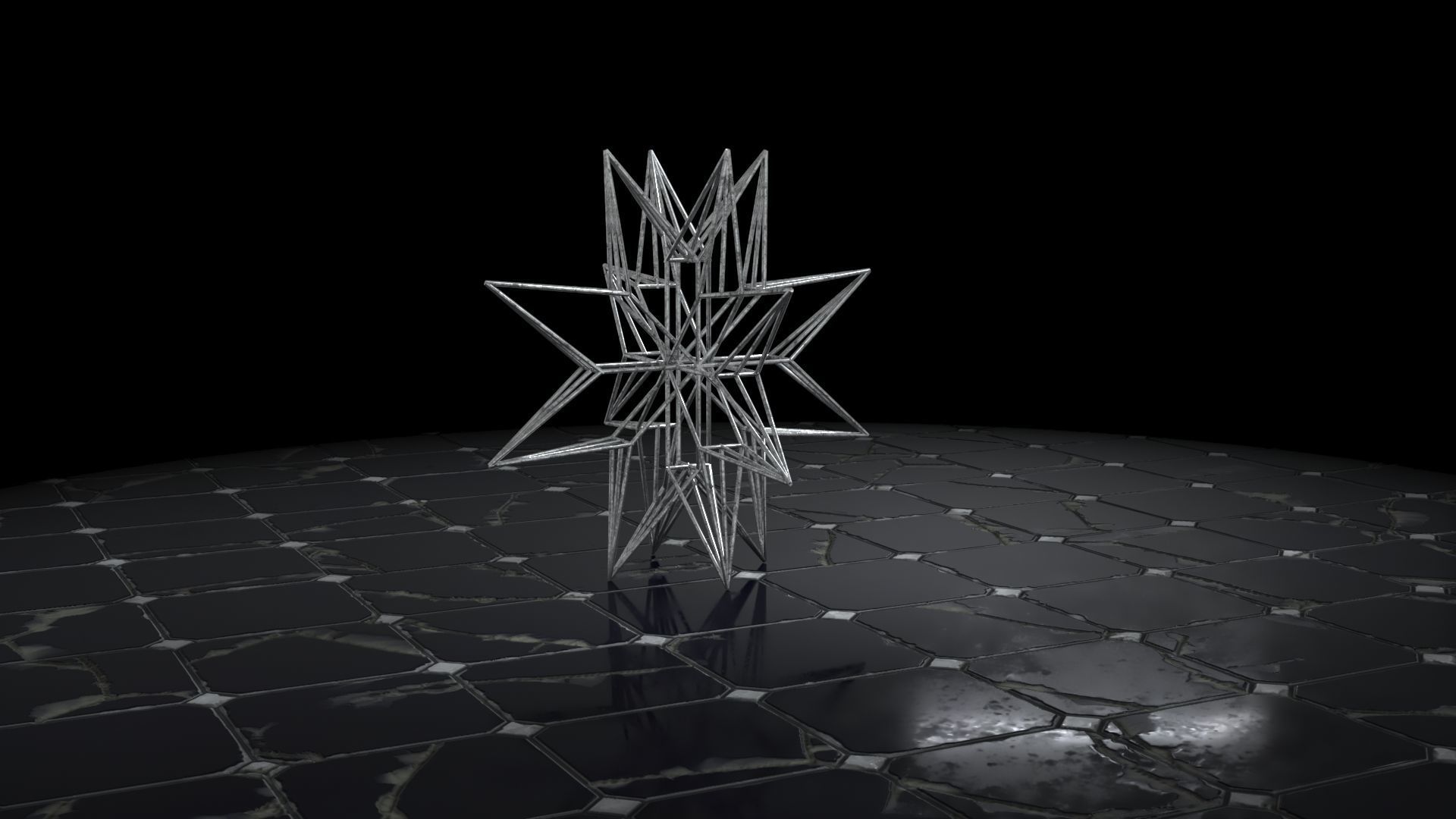 Room decorate ornament Free low-poly 3D model_1