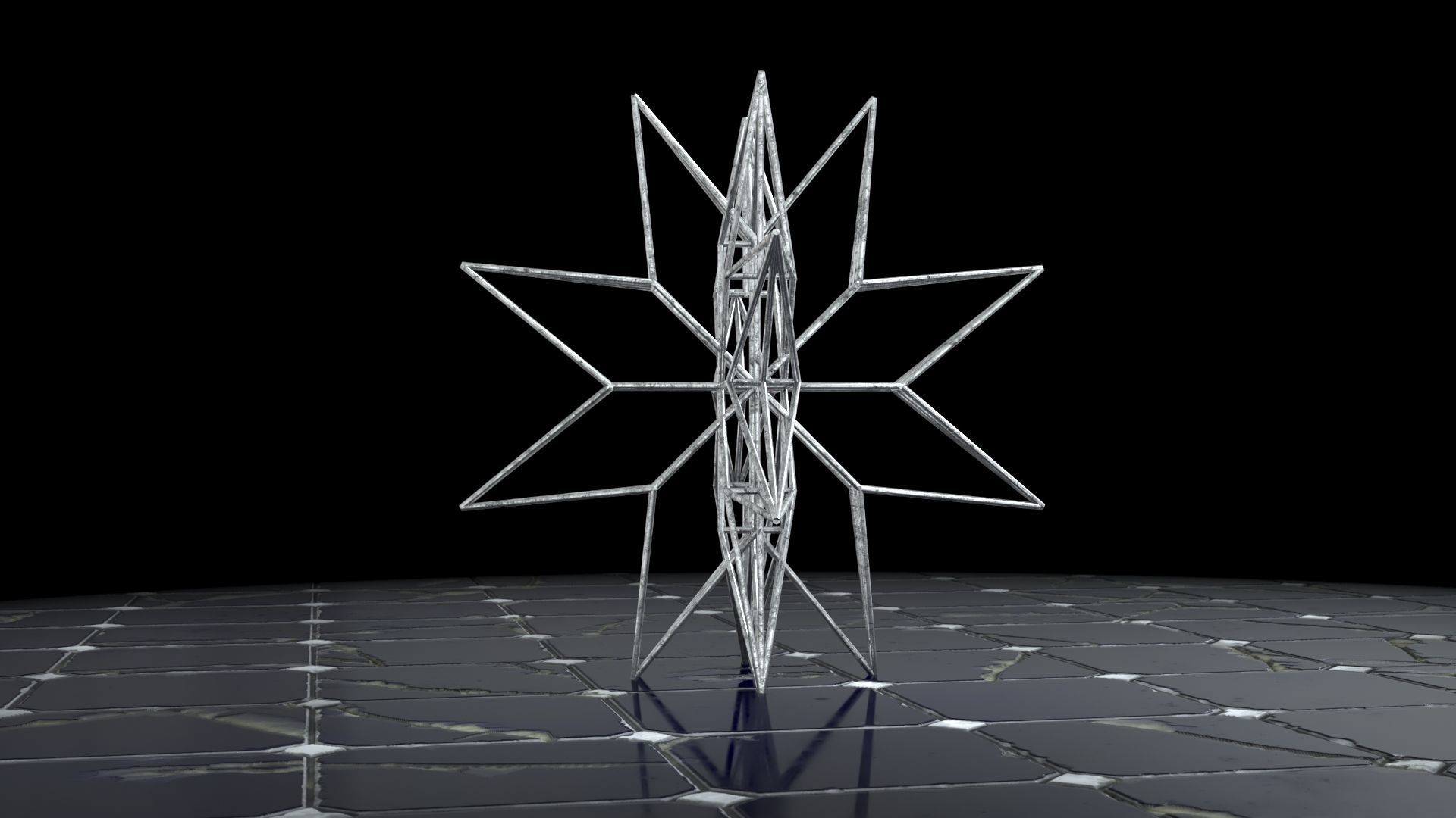 Room decorate ornament Free low-poly 3D model_4