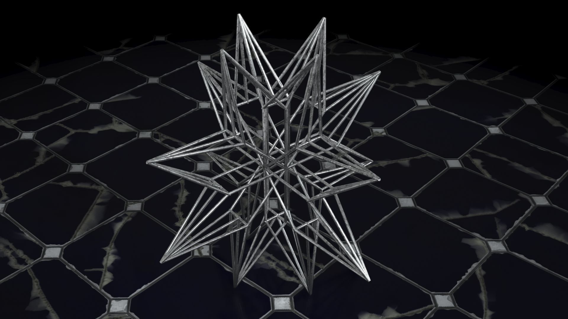 Room decorate ornament Free low-poly 3D model_2