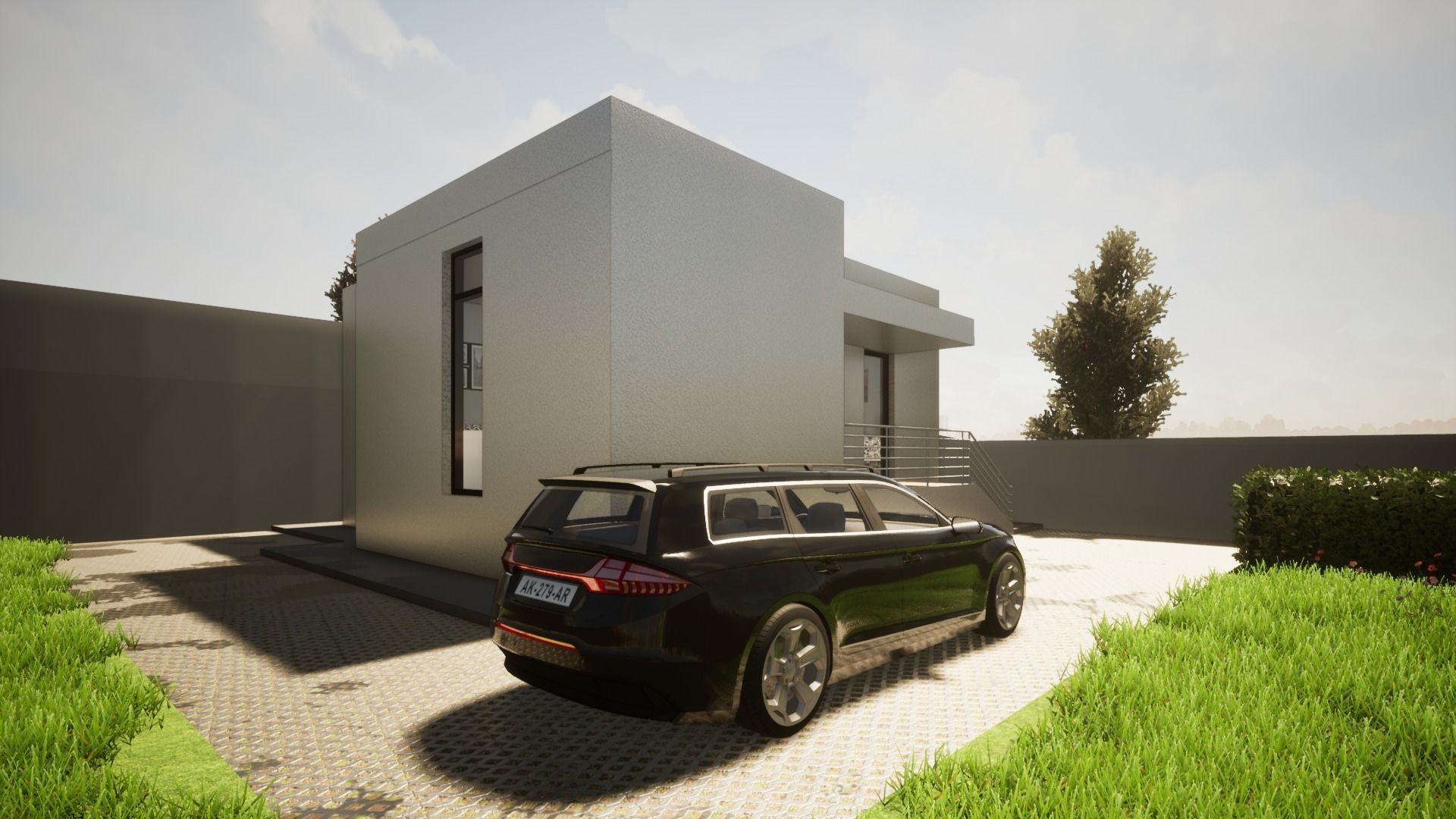 Small house model 3D model_5