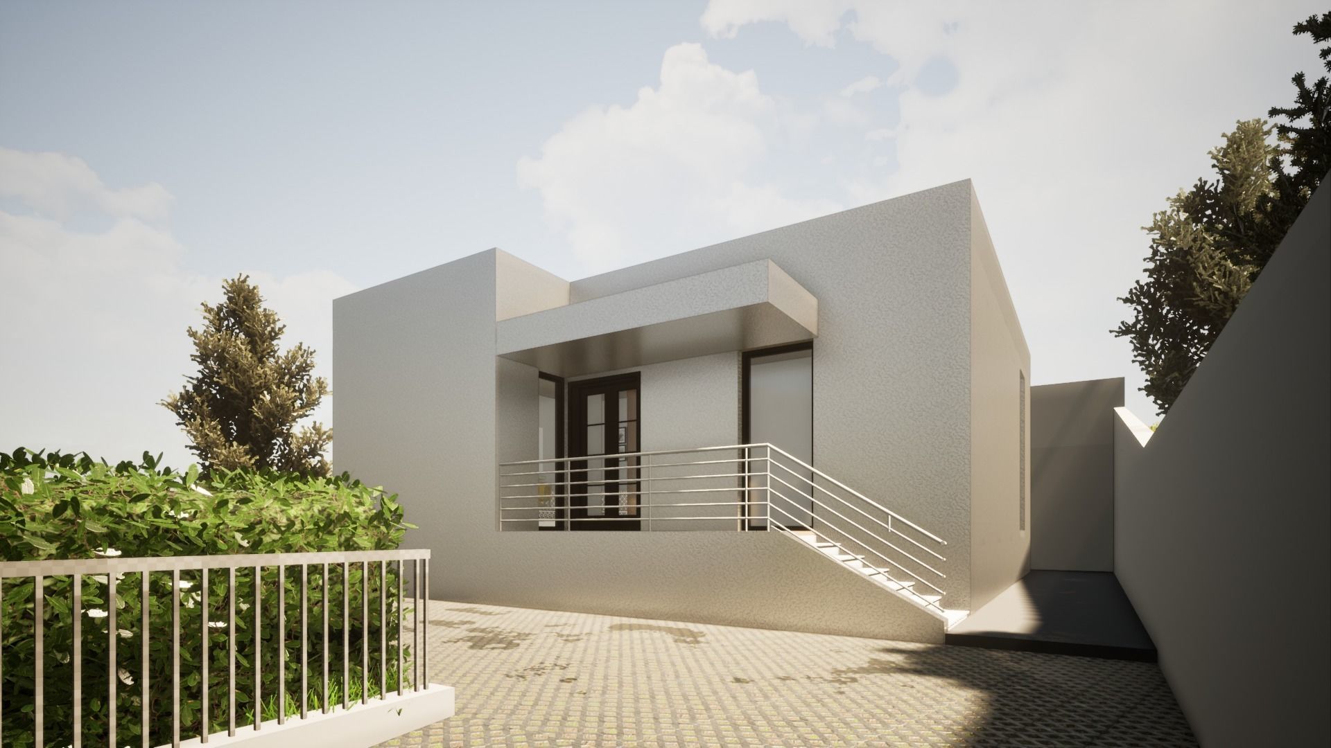 Small house model 3D model_9