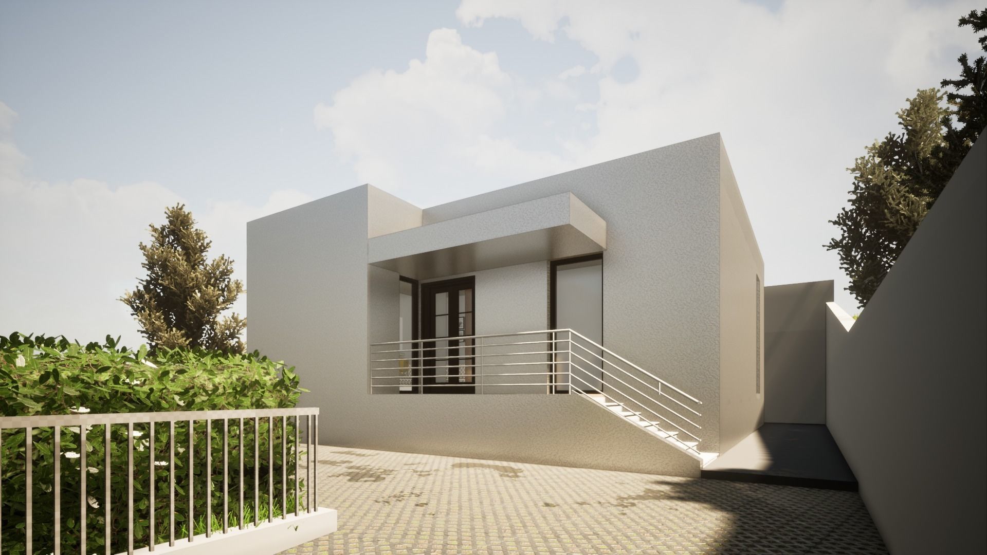 Small house model 3D model_10