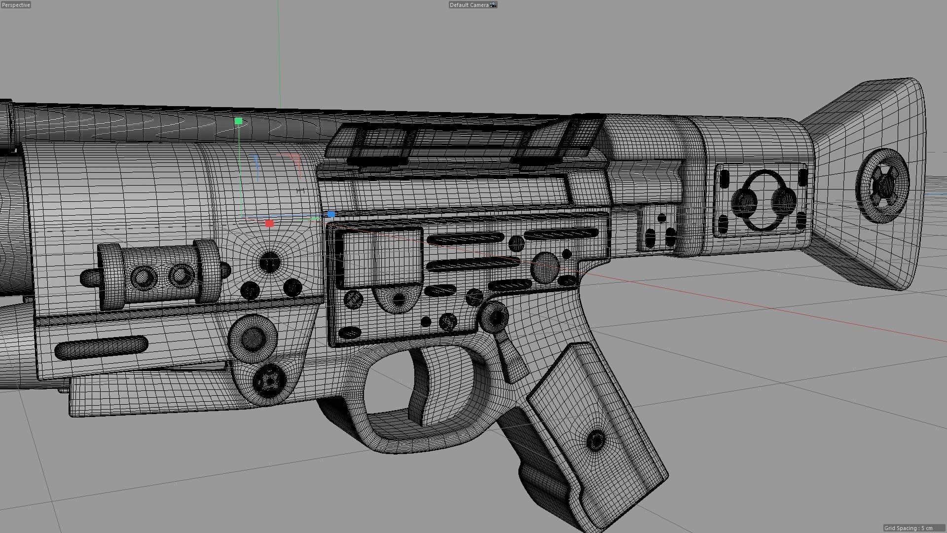 Star Wars multipe blasters mandolorian  3D model_7