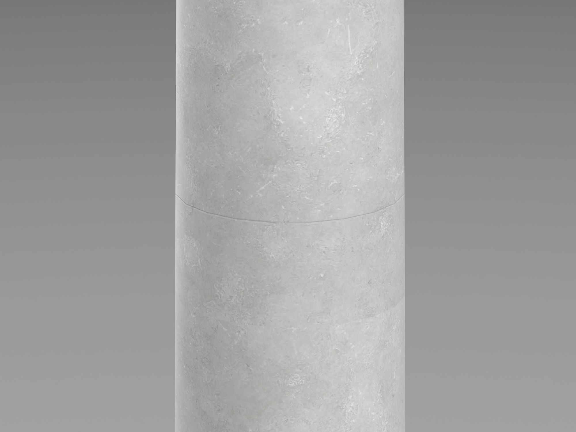 Ionic column 1 Low-poly 3D model_5