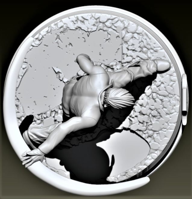 Iori Yagami 3D print model_2