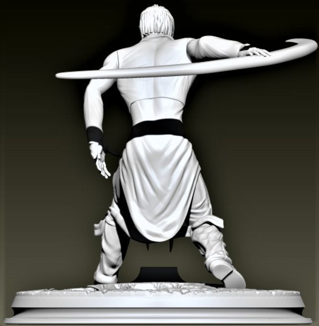 Iori Yagami 3D print model_4