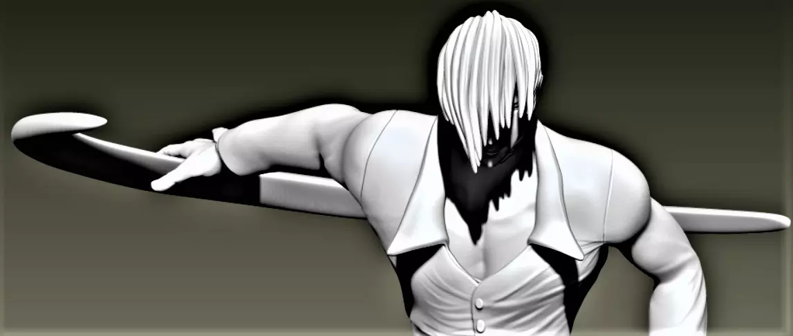 Iori Yagami 3D print model_0