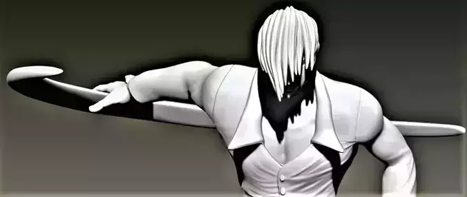 Iori Yagami 3D print model