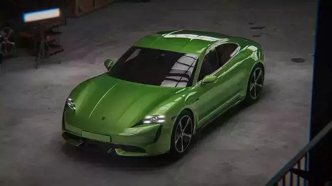 UNITY3D INR INDUSTRIAL INTERIOR ARCHVIZ Low-poly 3D model