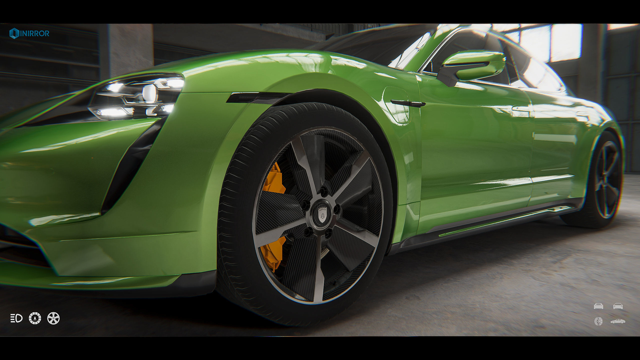 UNITY3D INR INDUSTRIAL INTERIOR ARCHVIZ Low-poly 3D model_14