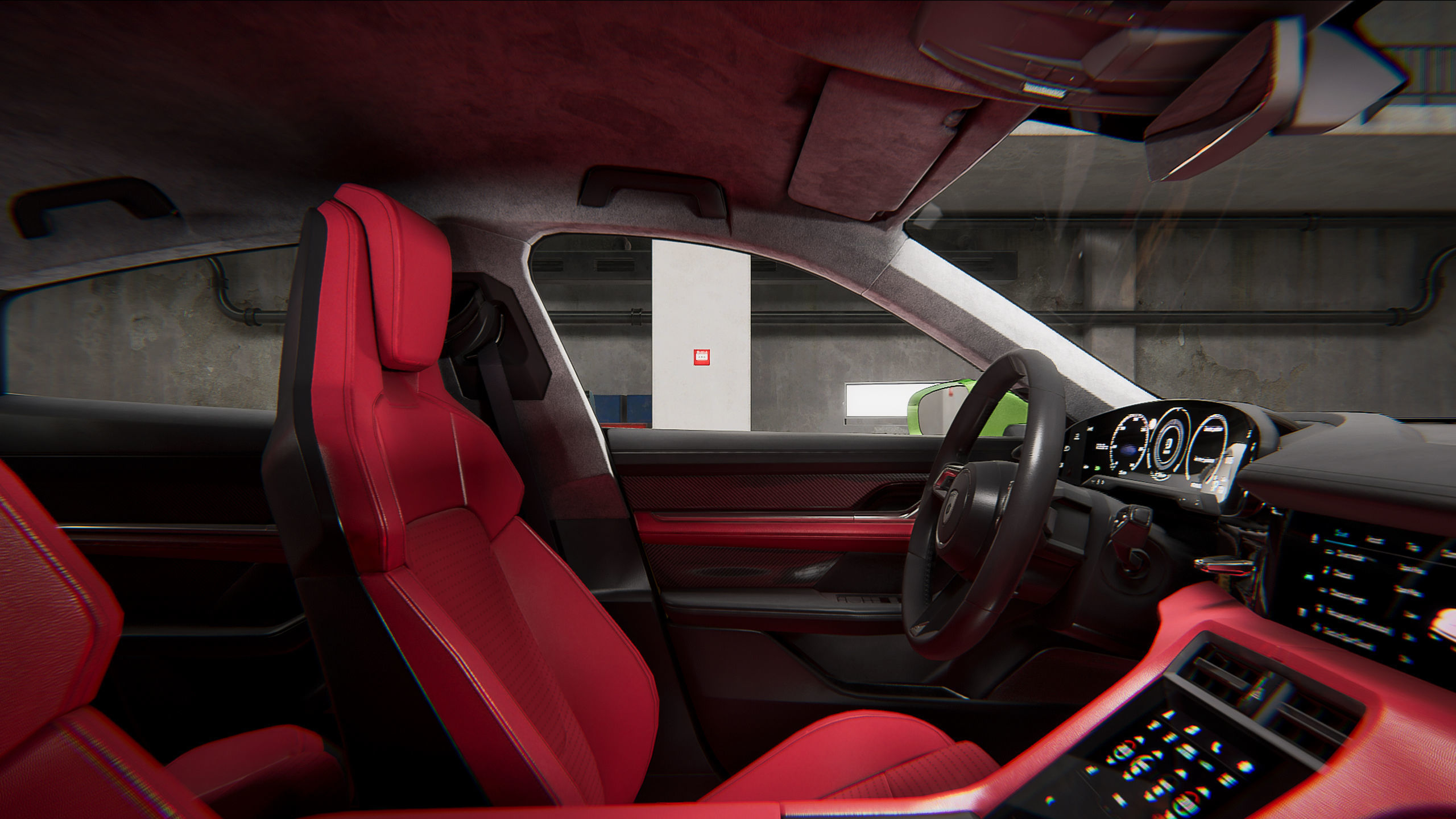 UNITY3D INR INDUSTRIAL INTERIOR ARCHVIZ Low-poly 3D model_15