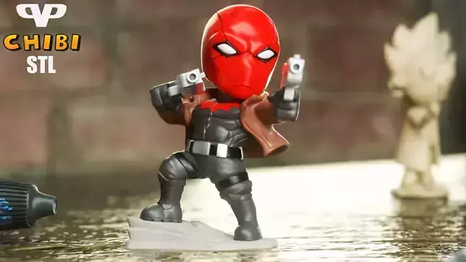 Red Hood Chibi for 3D Printing STL