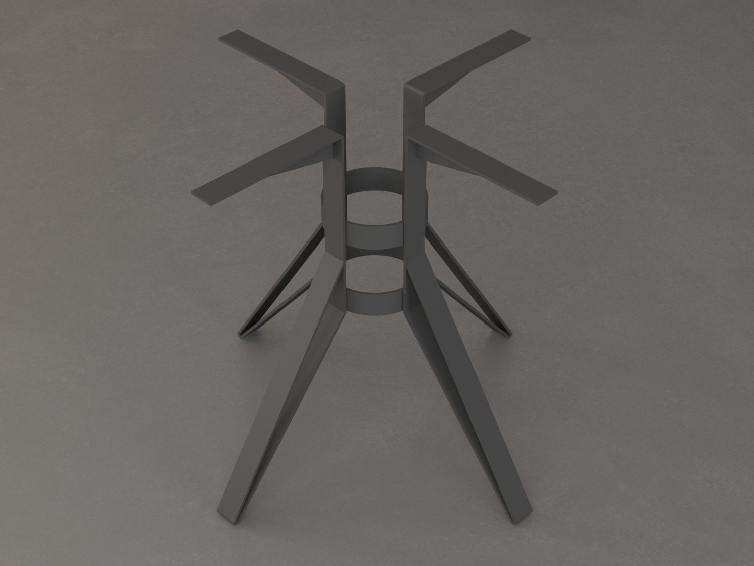 ROUND COFFEE KITCHEN TABLE BASE - BALASAGUN LAGARI TABLE BASE Free 3D model_5