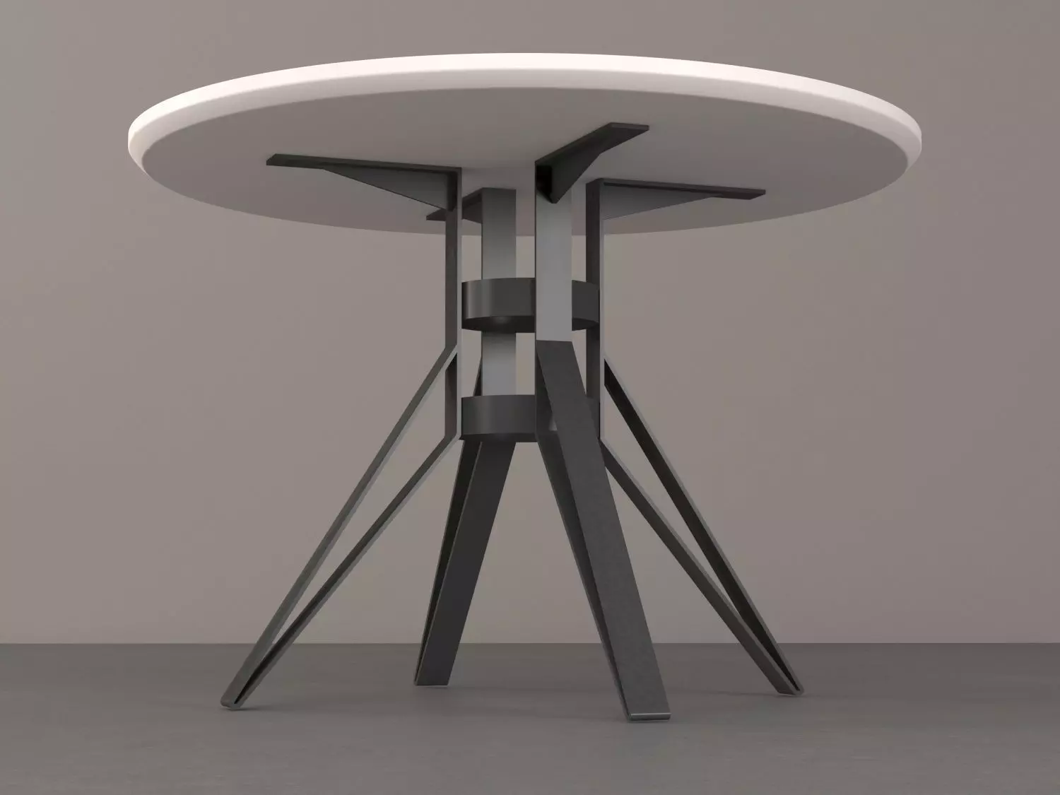 ROUND COFFEE KITCHEN TABLE BASE - BALASAGUN LAGARI TABLE BASE Free 3D model_0