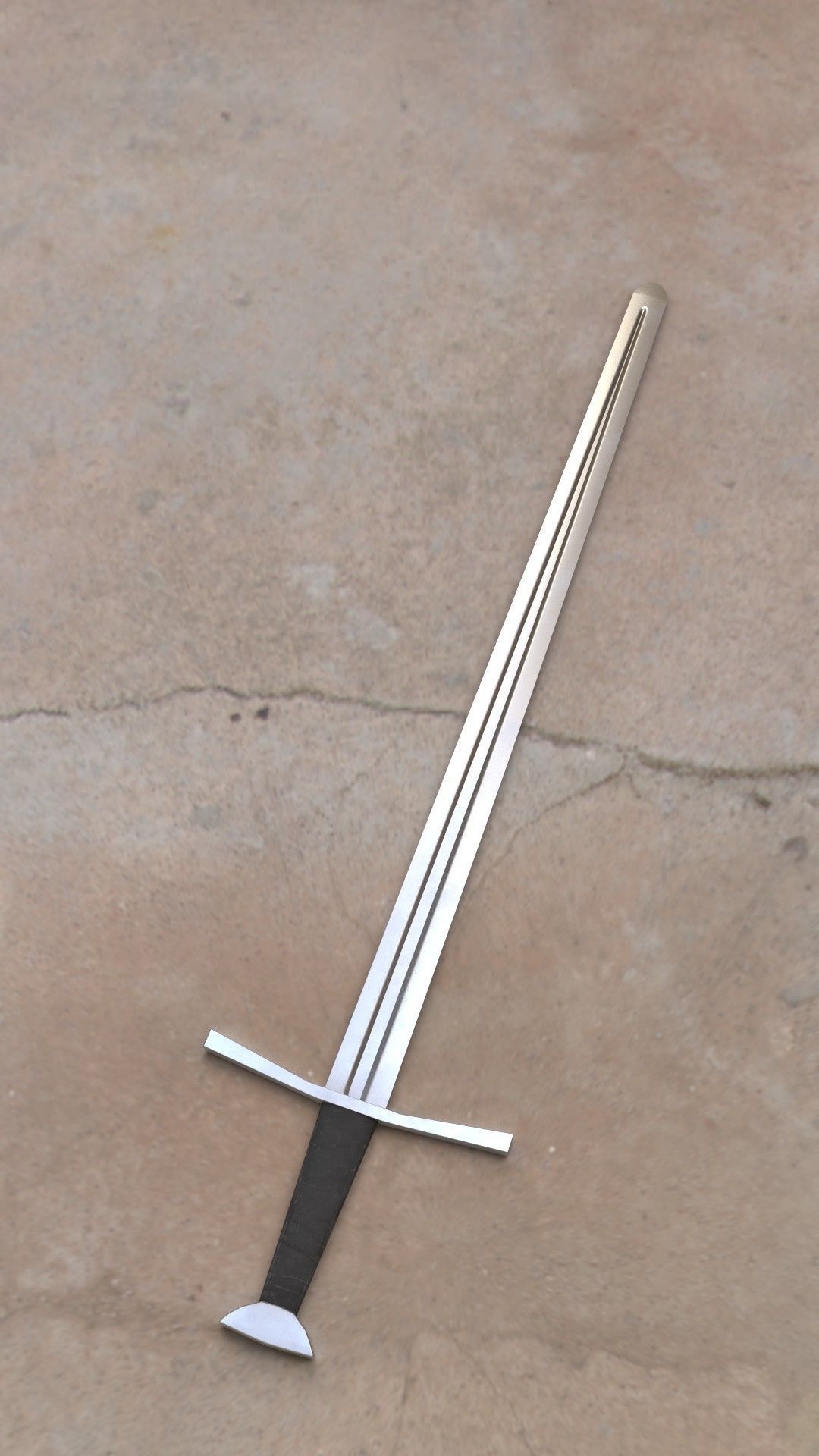 Realistic Medieval Swords Low-poly 3D model_26