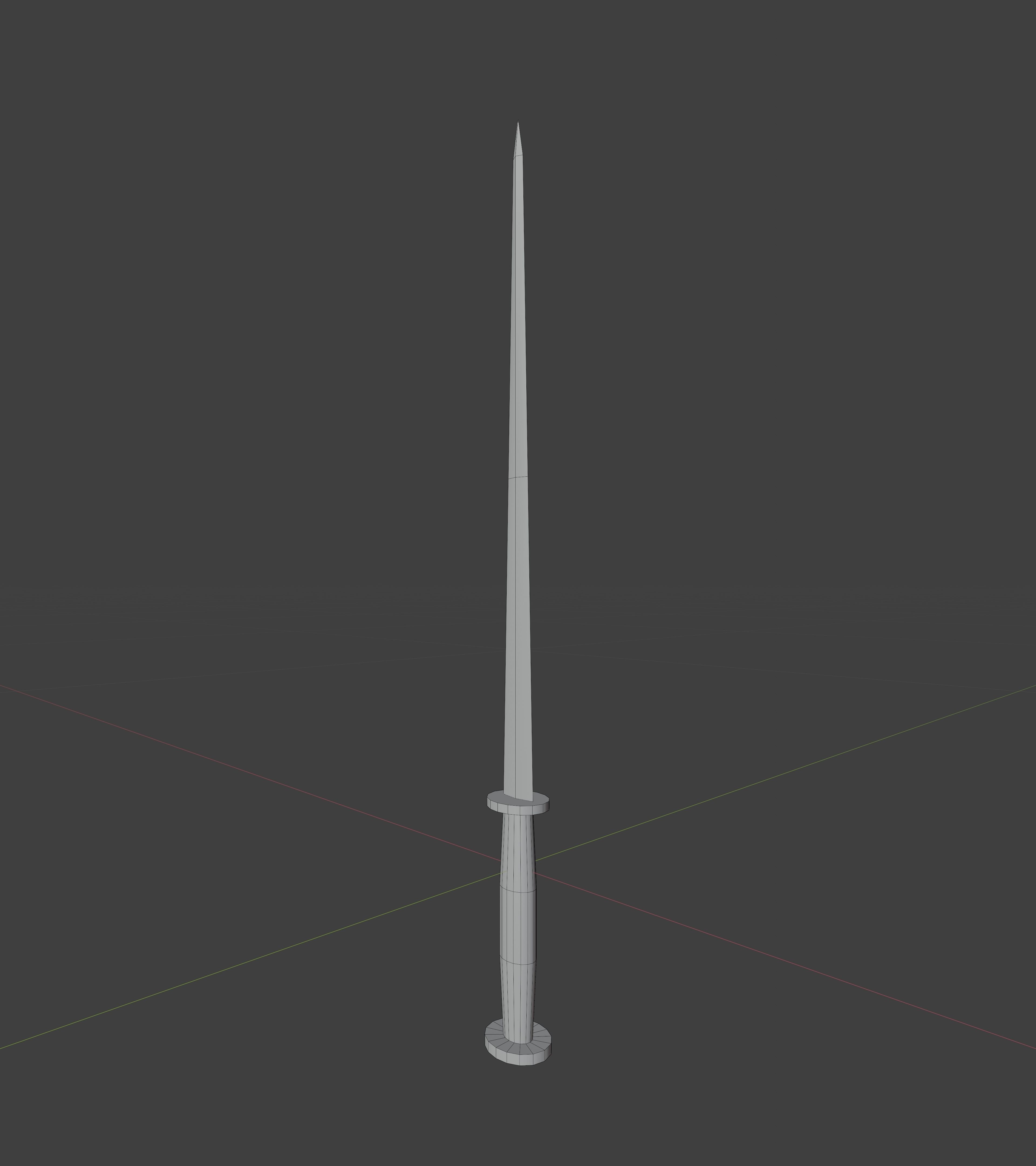 Realistic Medieval Swords Low-poly 3D model_24