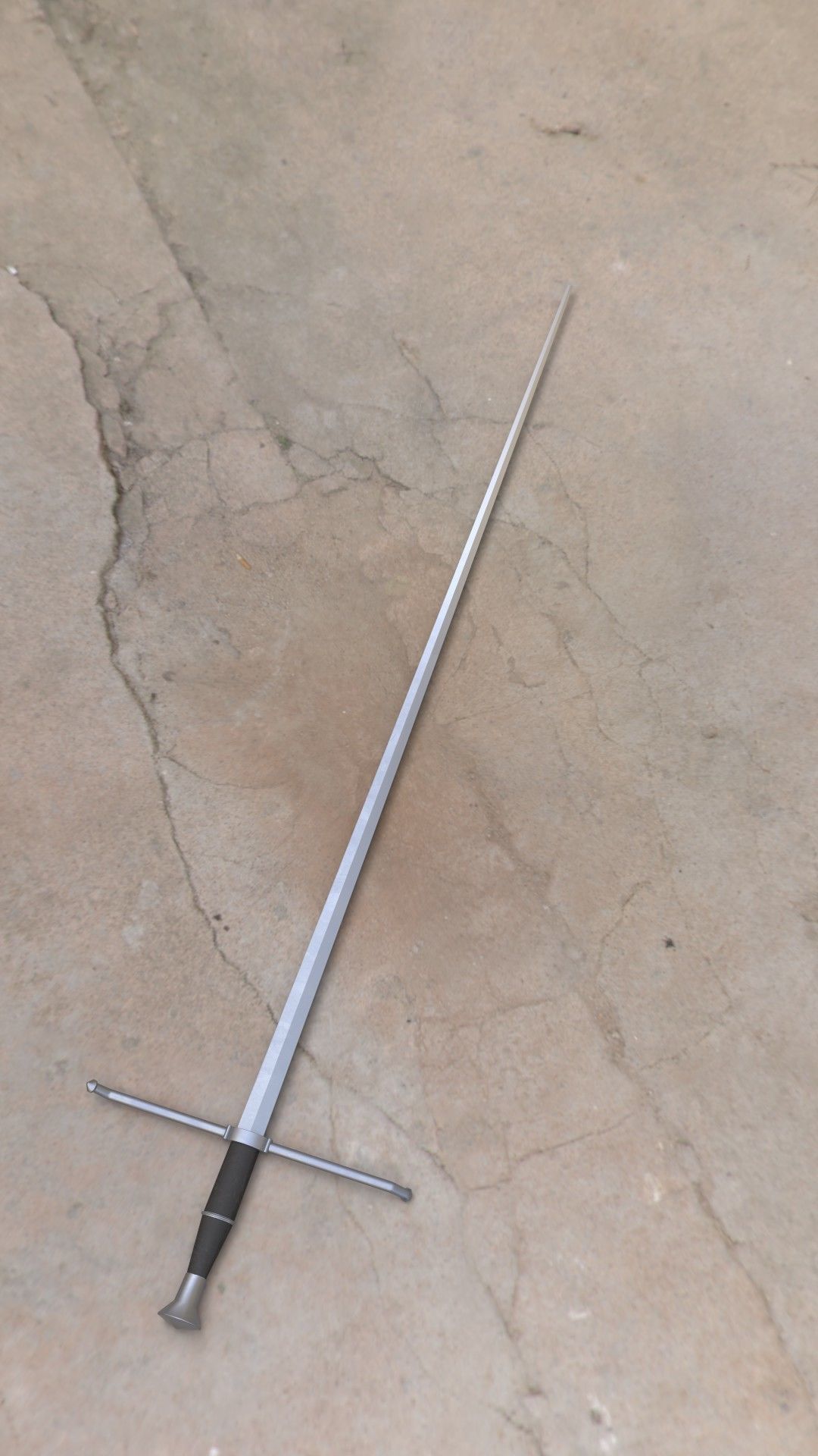 Realistic Medieval Swords Low-poly 3D model_8