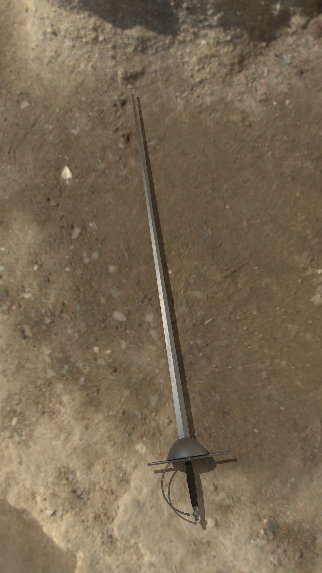Realistic Medieval Swords Low-poly 3D model_20