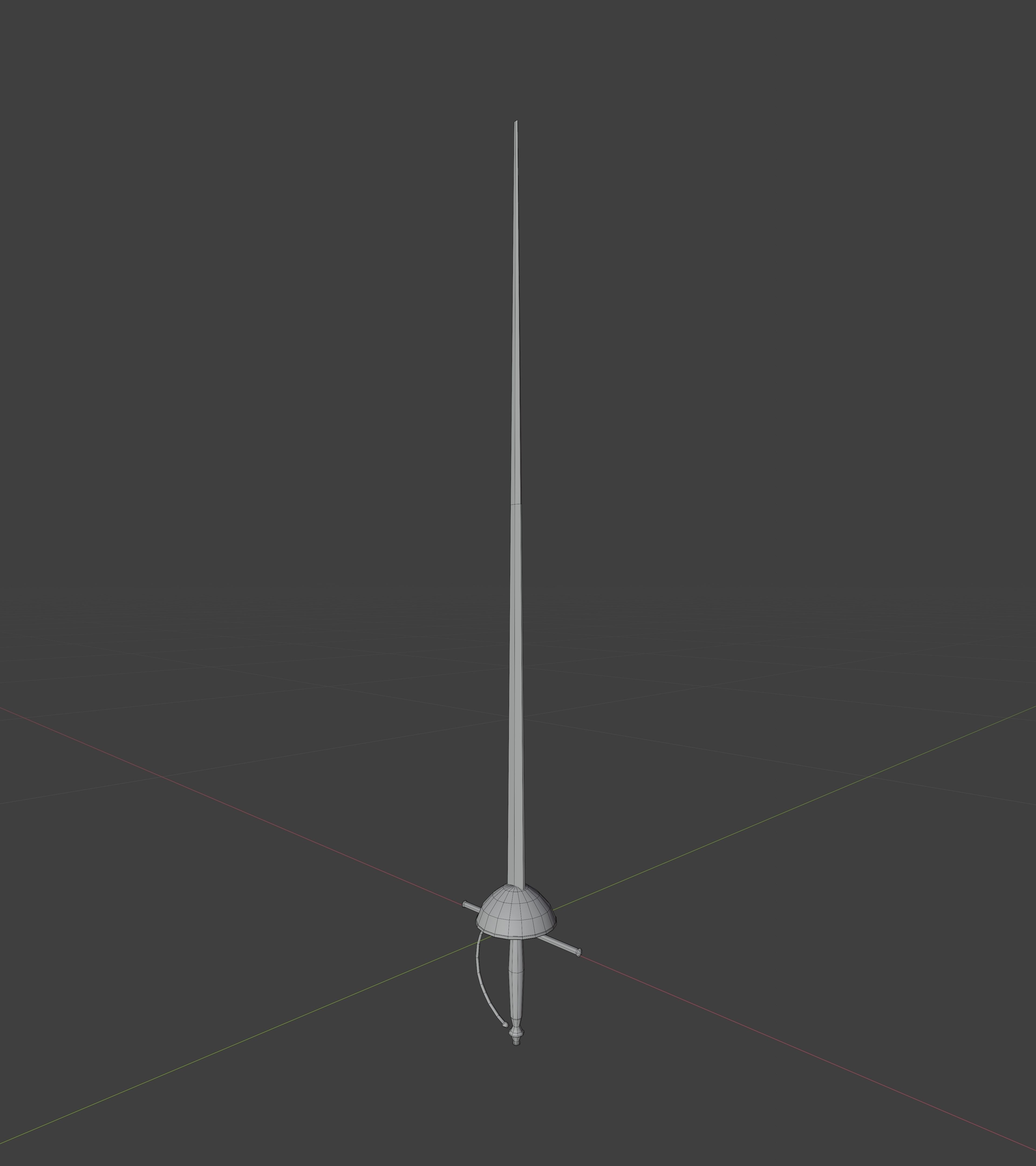 Realistic Medieval Swords Low-poly 3D model_21