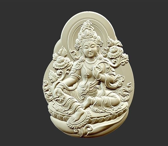 Kwanyin Bodhisattva 3D print model