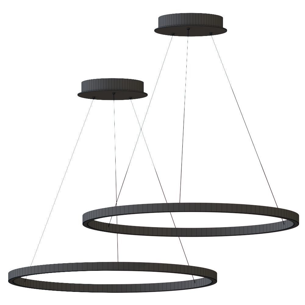 Cerchio LED Pendant by Kuzco Lighting 3D model_2