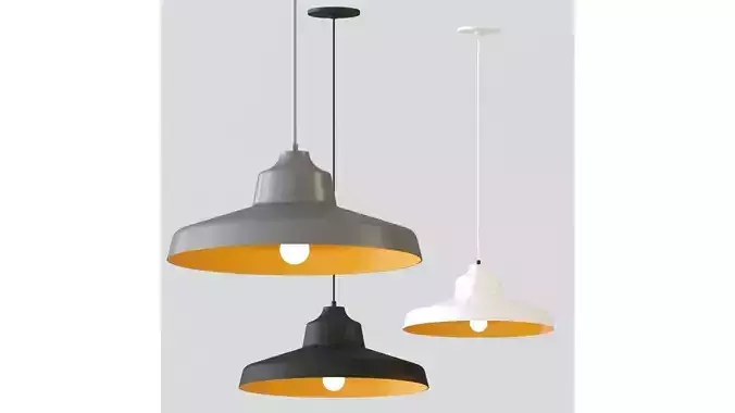 Zevo Pendant Light by Tech Lighting 3D model