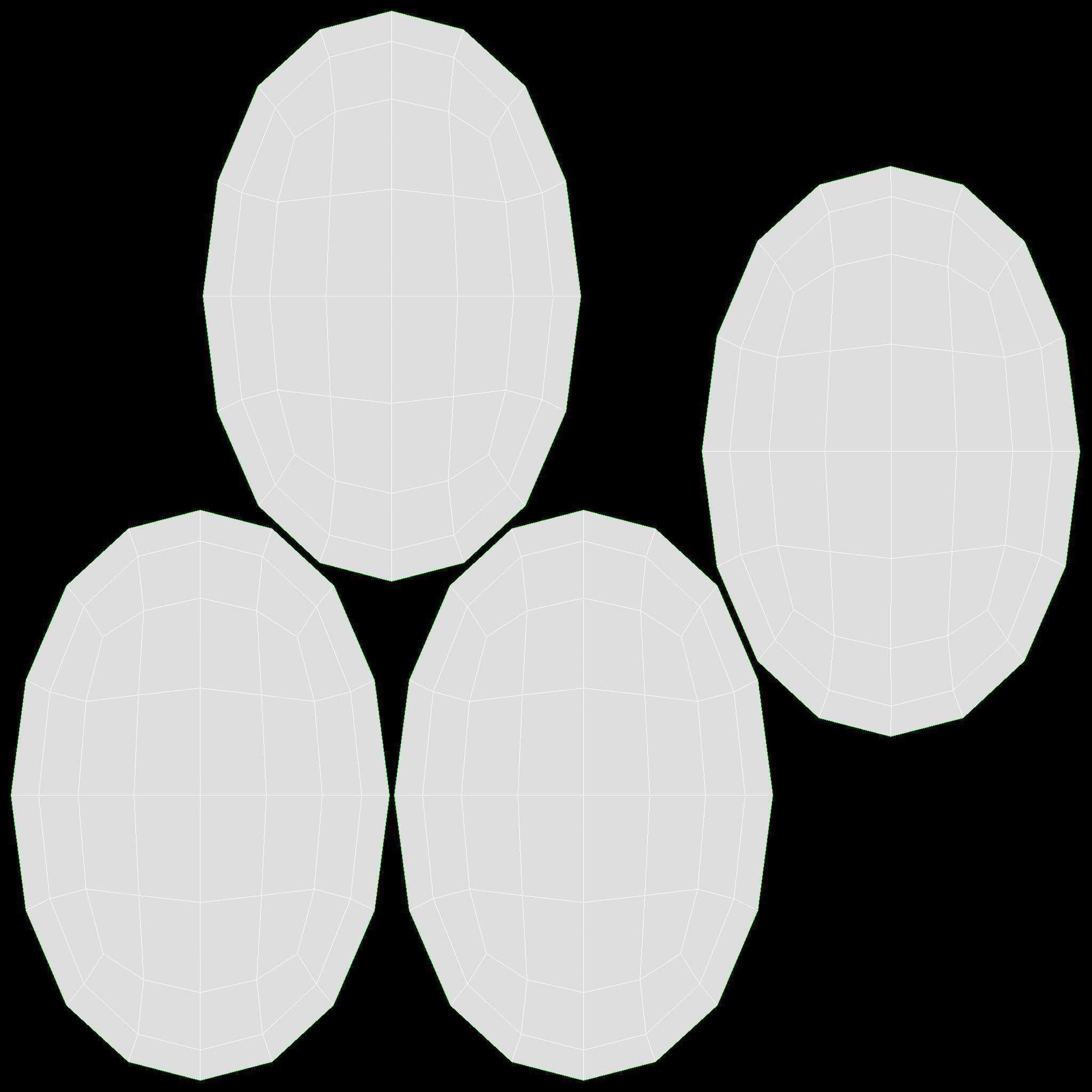 Elephant toy soft v2 3D model_22