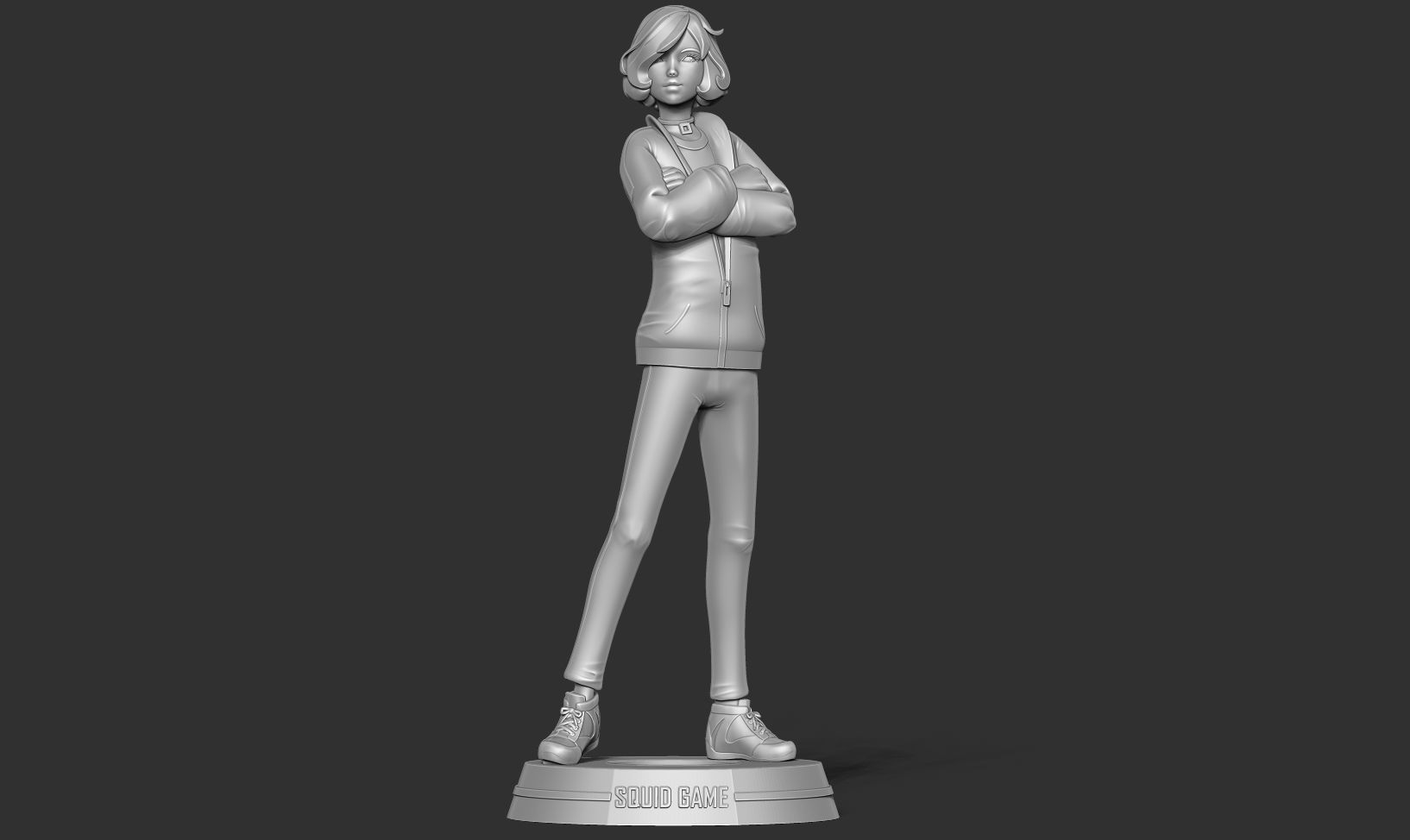 Player 067 - Squid game Fanart 3D print model_9