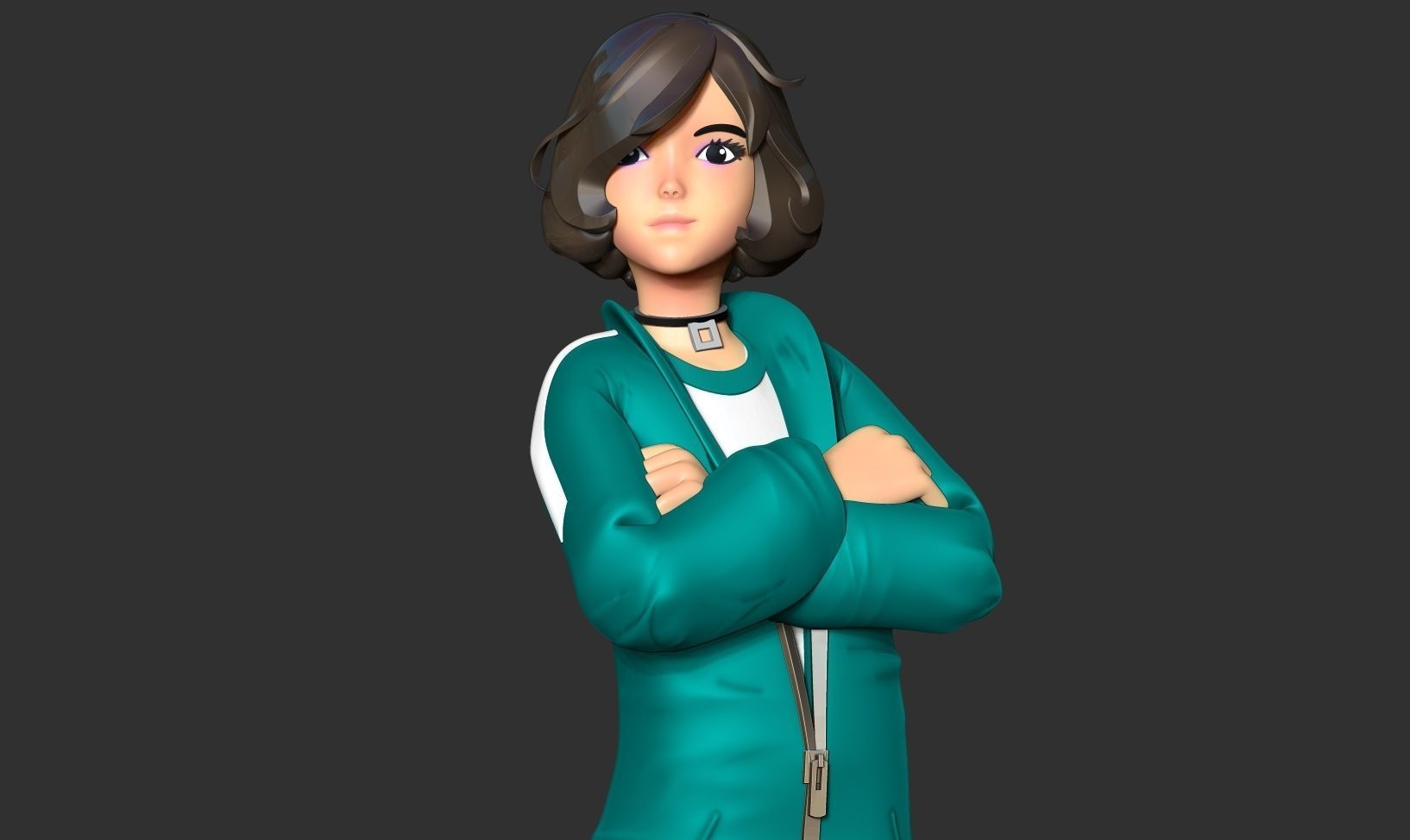 Player 067 - Squid game Fanart 3D print model_5