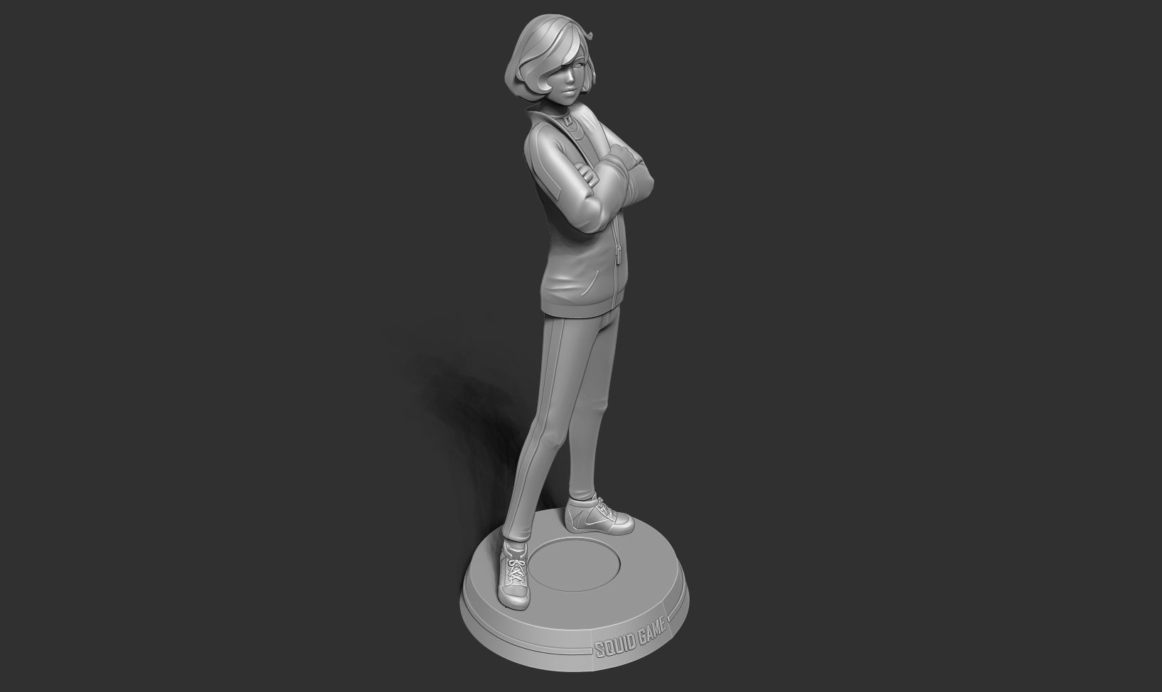 Player 067 - Squid game Fanart 3D print model_17